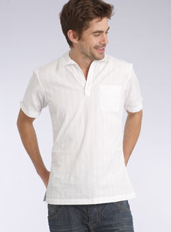 White Short Sleeve Shirt