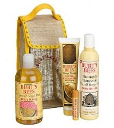 Burts Bees Citrus Shower Sack