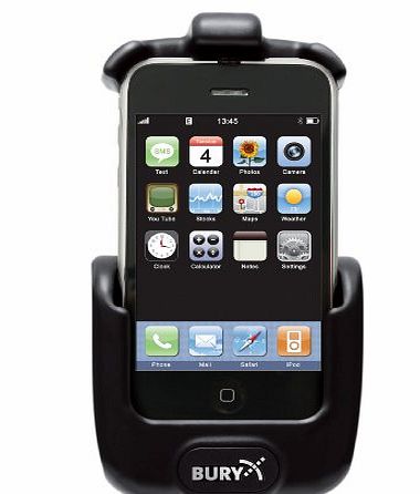 Bury Apple iPhone 3G/3GS BT TAKEamp;TALK Interchangeable Cordless Cradle for CarTalk units