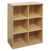Connect 6-Cube Bookcase