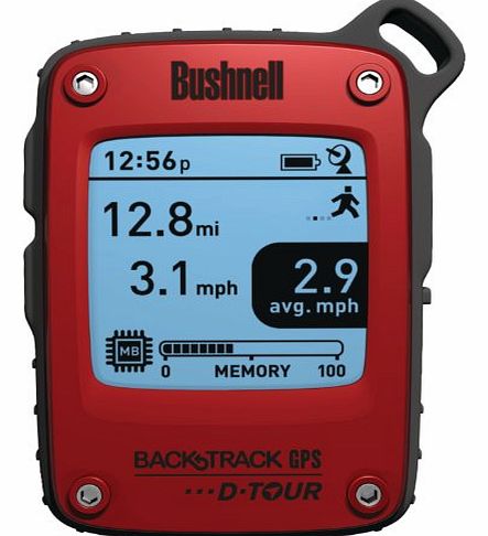 Bushnell BackTrack D-Tour Personal GPS Tracking Device - Red