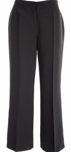 Clothing Womens Smart Black Trousers 29``, 31`` and 33`` - 31`` Size 12