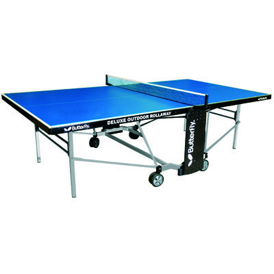 Butterfly Deluxe Rollaway Outdoor Table Tennis Table