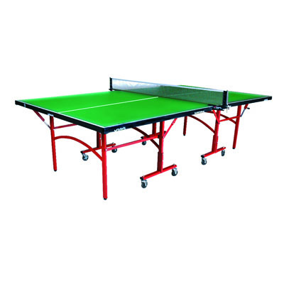 Easifold Outdoor Rollaway Table Tennis Table (Blue)
