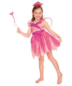 Butterfly Fairy Dress Up with Wings and Wand - 3