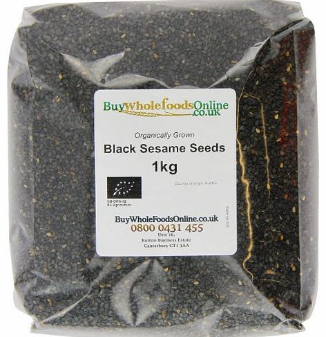 Buy Whole Foods Online Ltd. Buy Whole Foods Organic Black Sesame Seeds 1 Kg