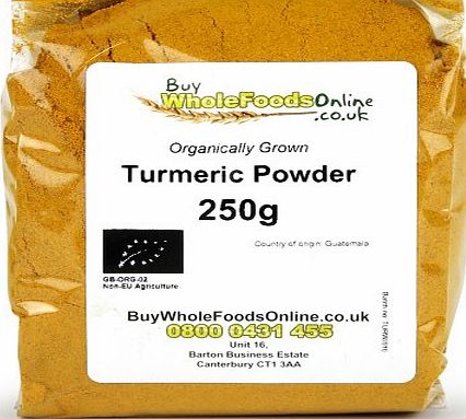Buy Whole Foods Online Ltd. Organic Turmeric Powder 250g (Buy Whole Foods Online Ltd.)