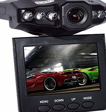 Buyee 1280P HD 2.5`` LCD Night Vision CCTV In-Car DVR Accident Video Proof Camera Video Recorder
