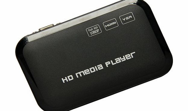 Buyee Full HD 1080p HDMI Media Player Romote Control Wireless HDD MKV SD USB TV AVI RM