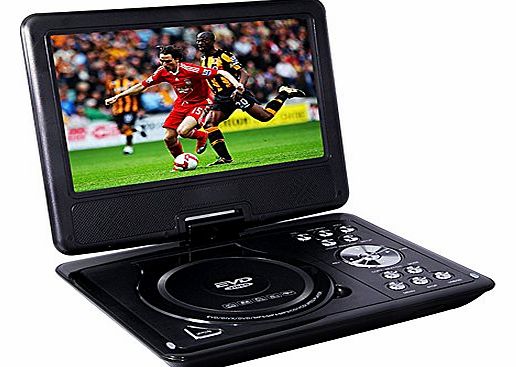Rotating 7.5`` Inch Swivel Screen Handheld Portable DVD Player LCD Screen with Function of VCD CD SD TV MP3 MP4 USB Games Car Charge