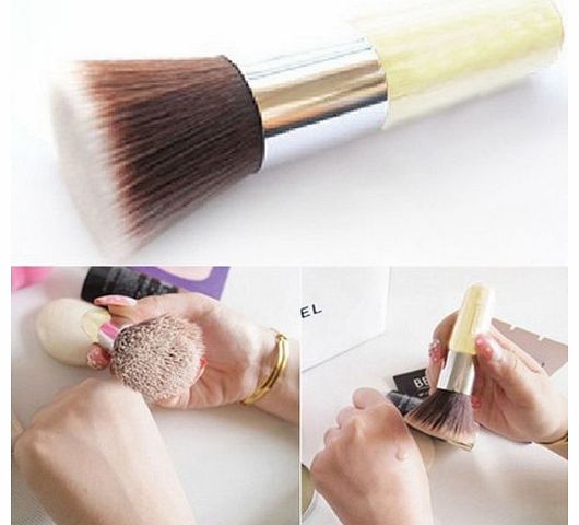 Utility Fashion Bamboo Handle Brush beauty Makeup Tool foundation Powder Brushes