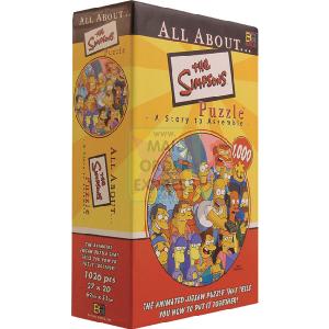 BV Leisure All About The Simpsons 1000 Piece Jigsaw Puzzle