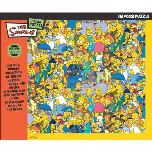 BV Leisure Impossipuzzle The Simpsons Group 550 Piece Jigsaw Puzzle