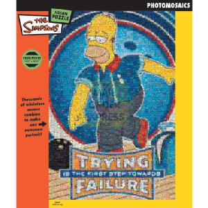 Photomosaics The Simpsons Bowling 1000 Piece Jigsaw Puzzle