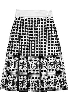 Azuree printed skirt