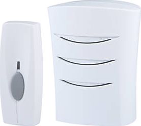Byron, 1228[^]26396 Wireless BY101 Portable Door Chime with Li-Ion