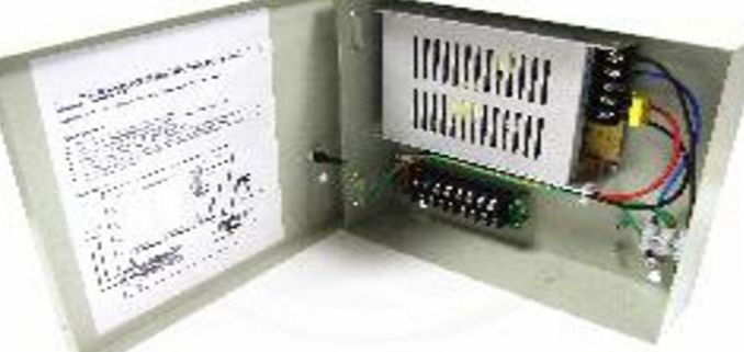 CABLEMATIC Centralized supply of 8 ports 4A 12VDC regulated B