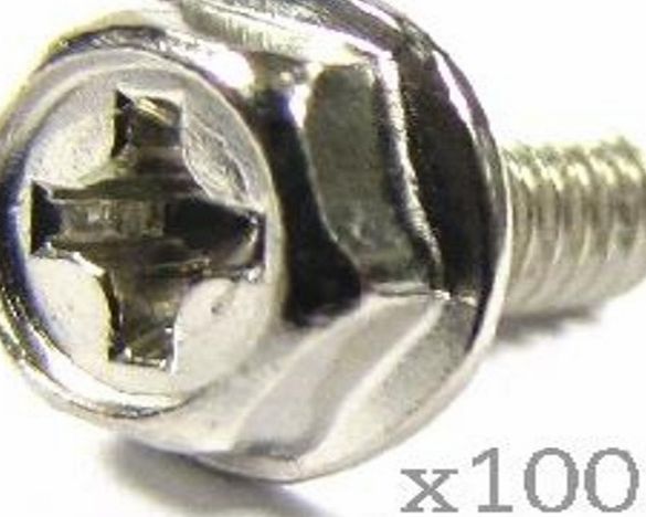 CABLEMATIC Screws CD/DVD/HDD 6mm (100-Pack)