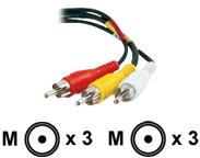 CABLES TO GO 10M VALUE SERIES RCA AUDIO