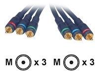 CABLES TO GO 10M VELOCITY RCA COMPONENT