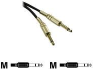 CABLES TO GO 2M PRO-AUDIO 1/4 MALE TO MALE