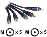 CABLES TO GO 2M VELOCITY COMPONENT VIDEO  