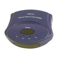 4-Port USB 2.0 Manual Switch - USB