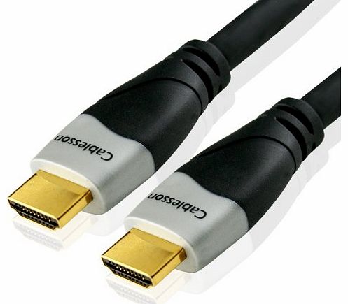 Ivuna Advanced High Speed 12m (12 Meter) HDMI to HDMI Cable with Ethernet (Latest 2.0/1.4a Version, 21Gbps) 1080p 4k2k ARC UHD FULL HD LCD GOLD PLASMA & LED TVs AND ALSO SUPPORTS 3D for XBOX ONE S