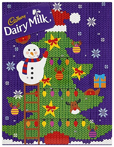 Cadbury Dairy Milk/ Advent Calendar 90 g (Pack of 6)