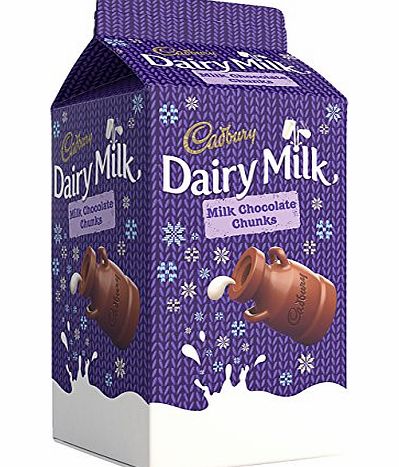 Cadbury Dairy Milk Chocolate Chunks Carton