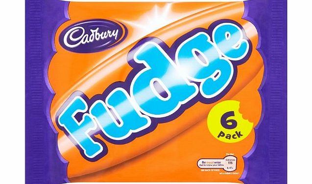 Cadbury Fudge 6 Bars (7 packs of Fudge 6 pack multipack, Total 42 Bars)