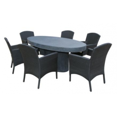 Elegrande Terrazzo Oval Table (210cm x 100cm)