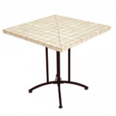 Cadix Square Natural Mosaic Table (75cm x 75cm)