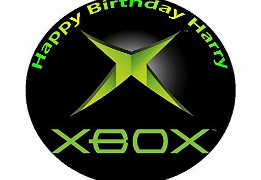 CakeThat 7.5 Xbox Game Console Logo Edible Icing Birthday Cake Topper