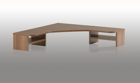 calgary corner monitor shelf