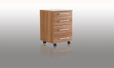 calgary four drawer mobile pedestal