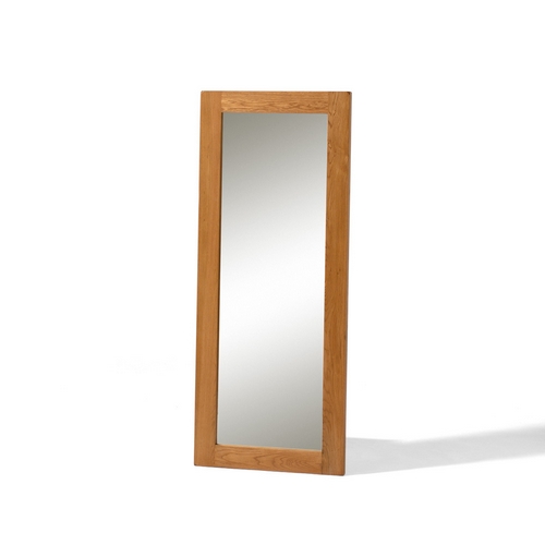 Calgary Rustic Oak Furniture Calgary Rustic Oak Hall Mirror 808.408