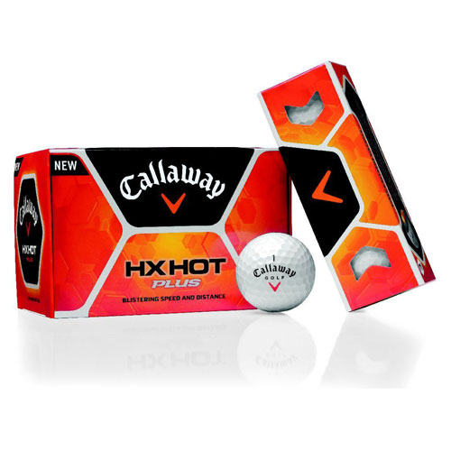 Callaway HX Hot Plus Golf Balls 12 Balls