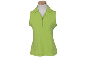 Callaway Golf Callaway Ladies Half Zip Pique Polo