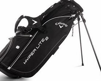 Callaway Golf Hyper-Lite 2 Stand Bag -2016- (Black/Silver/White)