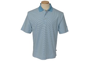 Callaway Golf Mens 3 Button Stripe Polo