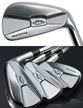 Callaway Golf Prototype Irons Tour Authentic Steel 3-PW