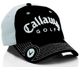 Callaway Golf Tour Stitch Magna Cap Black/White