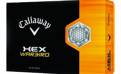 Hex Warbird Golf Balls - White, 1.683 Inch