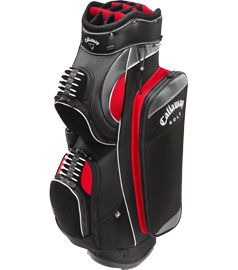 Callaway ORG 14 WEEKENDER CART BAG BLACK/GREY/RED