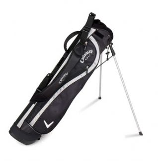 Callaway PENCIL GOLF BAG WITH STAND Silver/Black