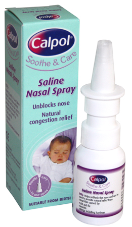 calpol Soothe and Calm Saline Nasal Spray