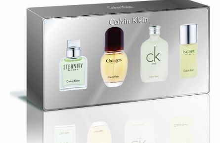 Calvin Klein 4 x 15ml for Men Eternity/Obsession/CK one/Escape