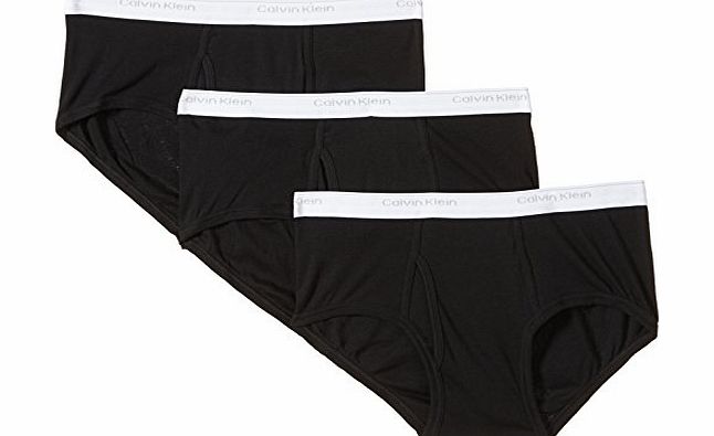 Calvin Klein Briefs (3 Pack) (36``, Black)