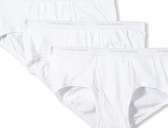 Calvin Klein Briefs (3 Pack) (36``, White)